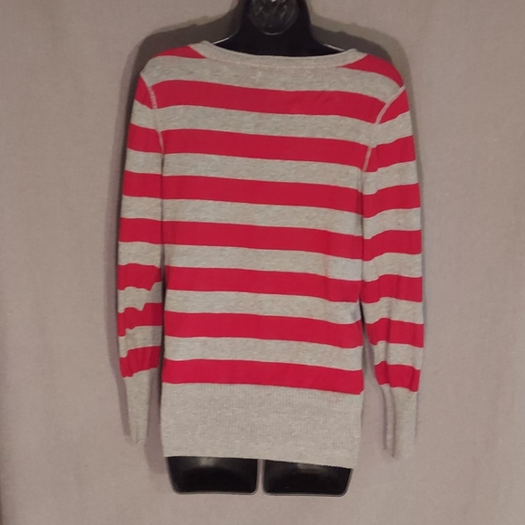Lightweight V neck sweater So Kohl's Size L - Picture 2 of 4